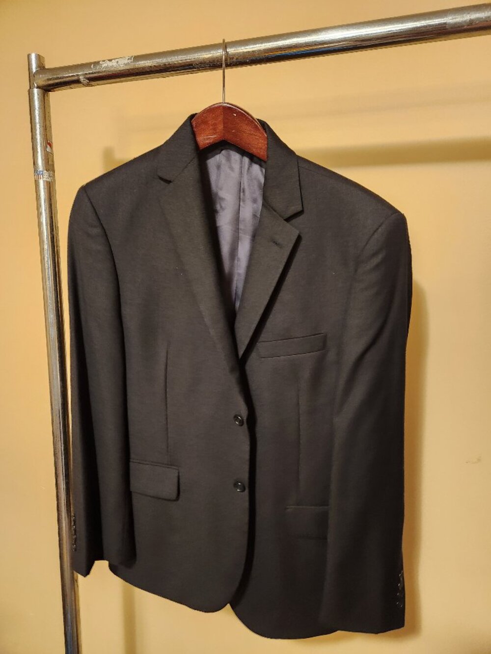 Jos a Bank Grey blazer tailored fit like new